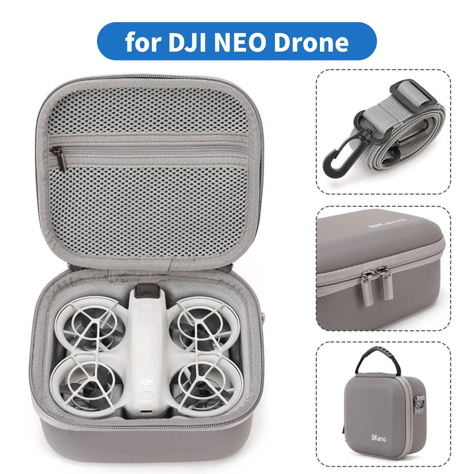 Drone-opbergtas voor DJI NEO A - Drone Hard Shell Case recensie en prijs