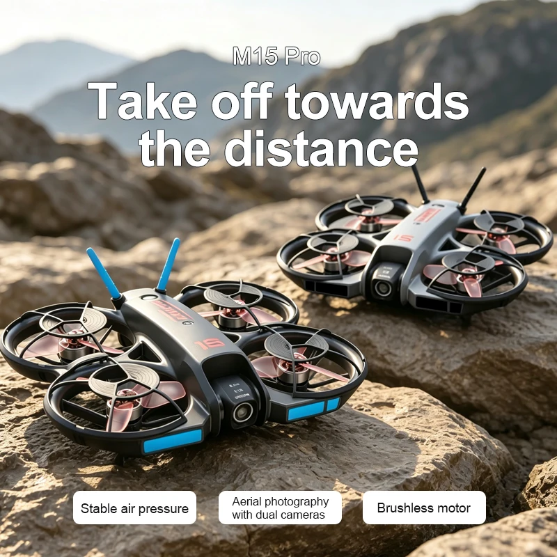 2026 Nieuwe M15 FPV Drone met  - Drone Controller Screen recensie en prijs