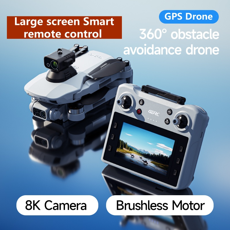 Grote GPS-scherm drone met bor - Drone Controller Screen recensie en prijs